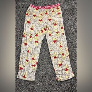 Disney Winnie the Pooh Pajama Pants - Red and Yellow
